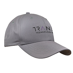 GREY RECYCLED POLYESTER STRUCTURED CAP