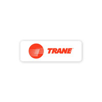 3" X 1"  TRANE COM STICKER