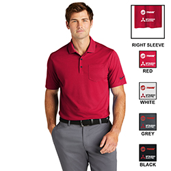 MEN'S NIKE DRI-FIT MICRO PIQUE POCKET POLO