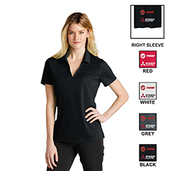 LADIES NIKE DRI-FIT MICRO PIQUE POLO