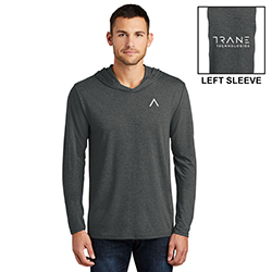 MEN'S PERFECT TRI-BLEND WICKING LONG SLEEVE HOODIE